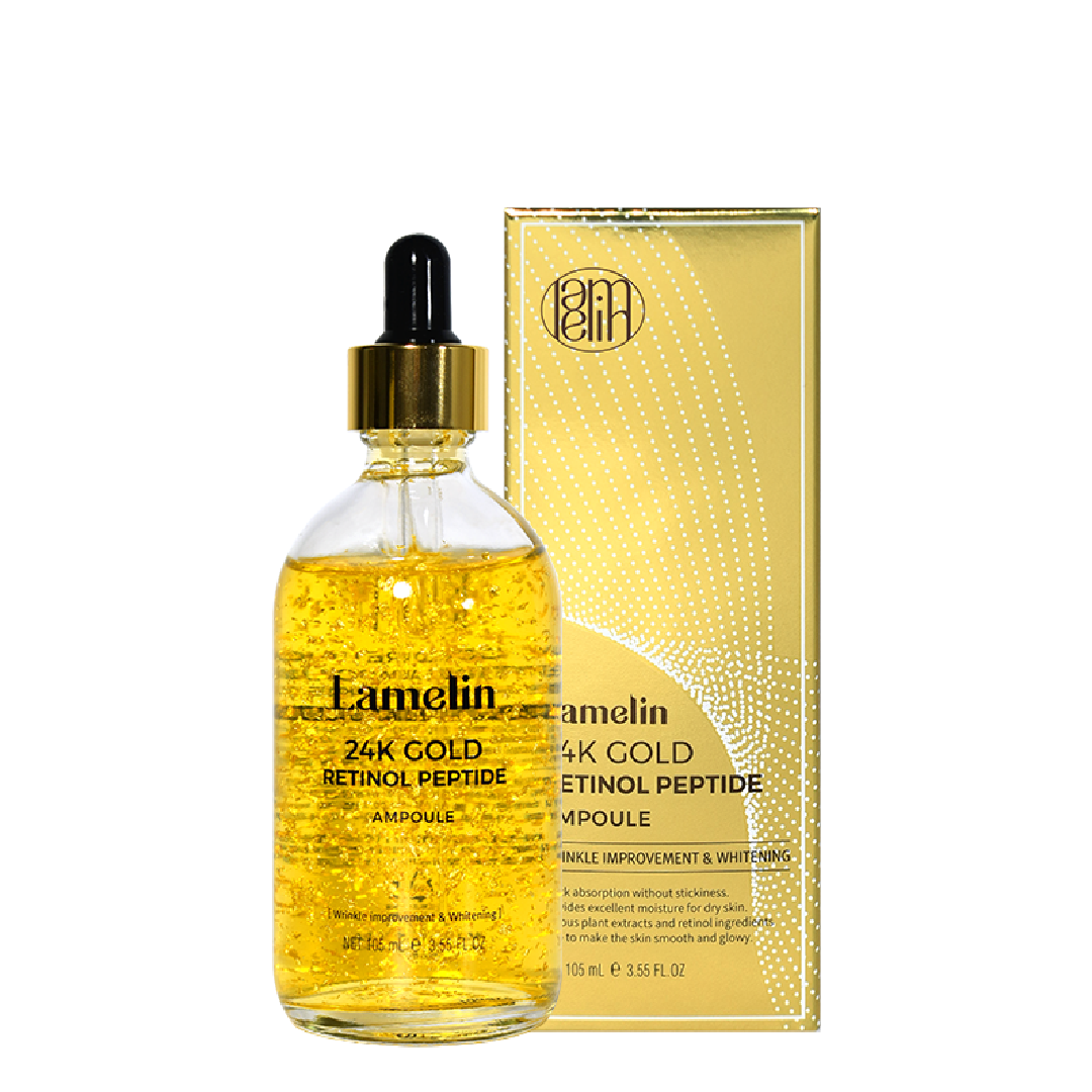 Lamelin 24k Gold Retinol Peptide Ampoule