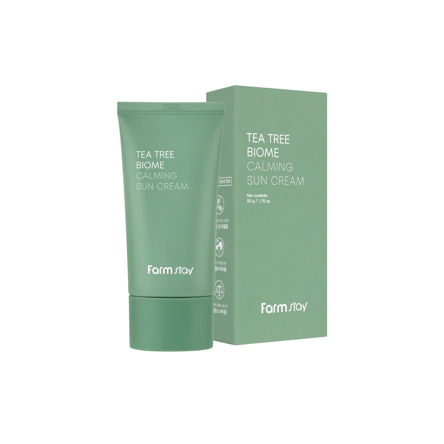 Farmstay Tea Tree Biome Calming Sun Cream