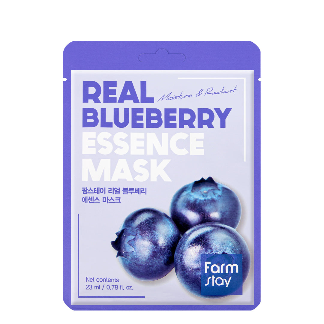 Farmstay Real Blueberry Essence Mask