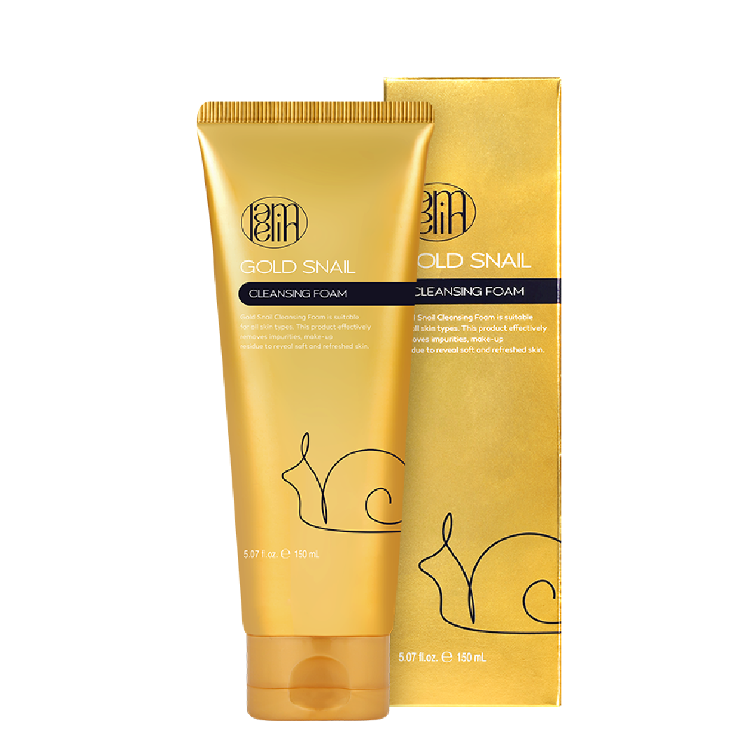 Lamelin Gold Snail Cleansing Foam