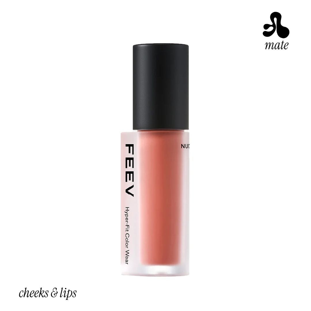 Feev Hyper-Fit Color Wear (Tinta Para Labios Y Mejillas Mate)