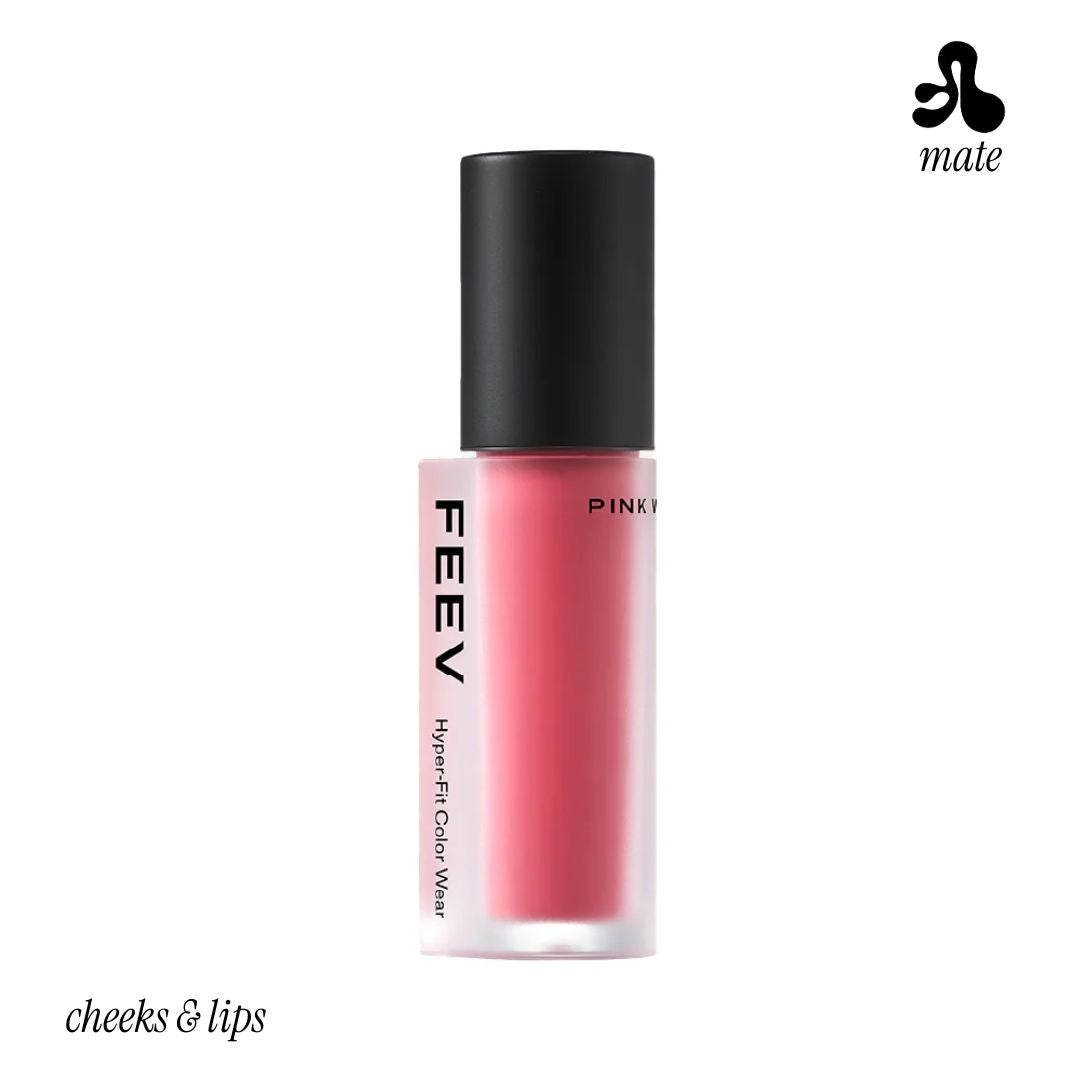 Feev Hyper-Fit Color Wear (Tinta Para Labios Y Mejillas Mate)
