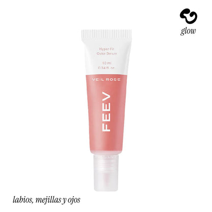 Feev Hyper-Fit Color Serum Mini (Tinta Para Labios, Mejillas Y Ojos)