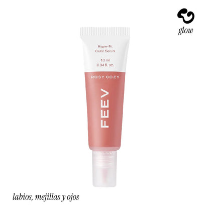 Feev Hyper-Fit Color Serum Mini (Tinta Para Labios, Mejillas Y Ojos)